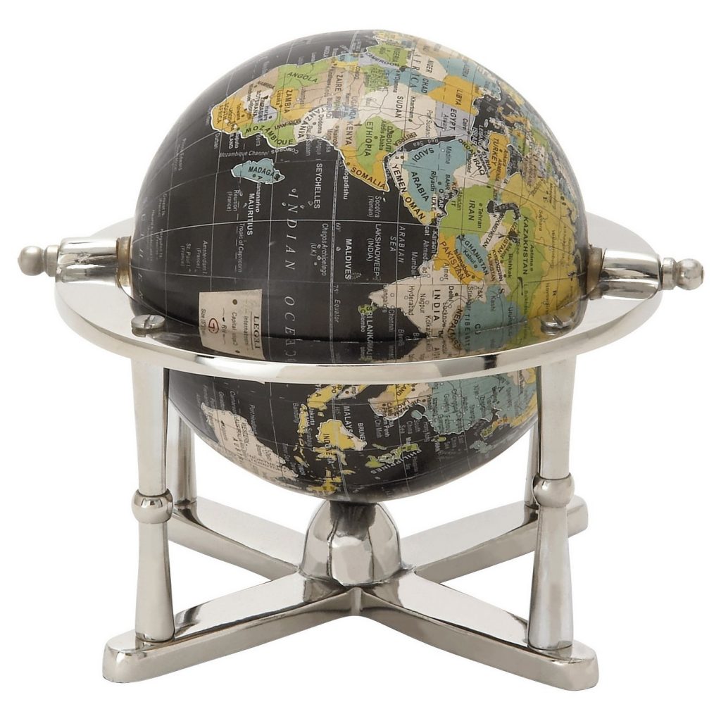 Modern Reflections Desk World Globe (7″) – Olivia & May – COMPLETE ...